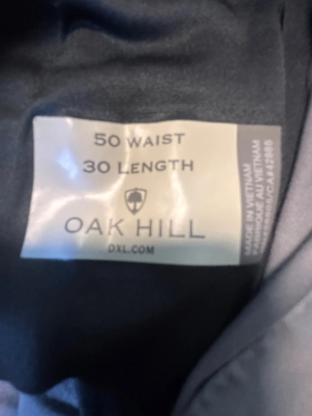 Oak Hill 5 Pocket Linen-Blend Tech Pants 50w x 30L #29